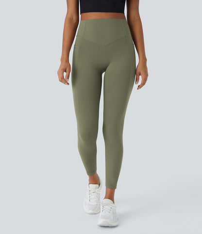 Peakform High Waisted Butt Lifting & Tummy Control Pocket Leggings
