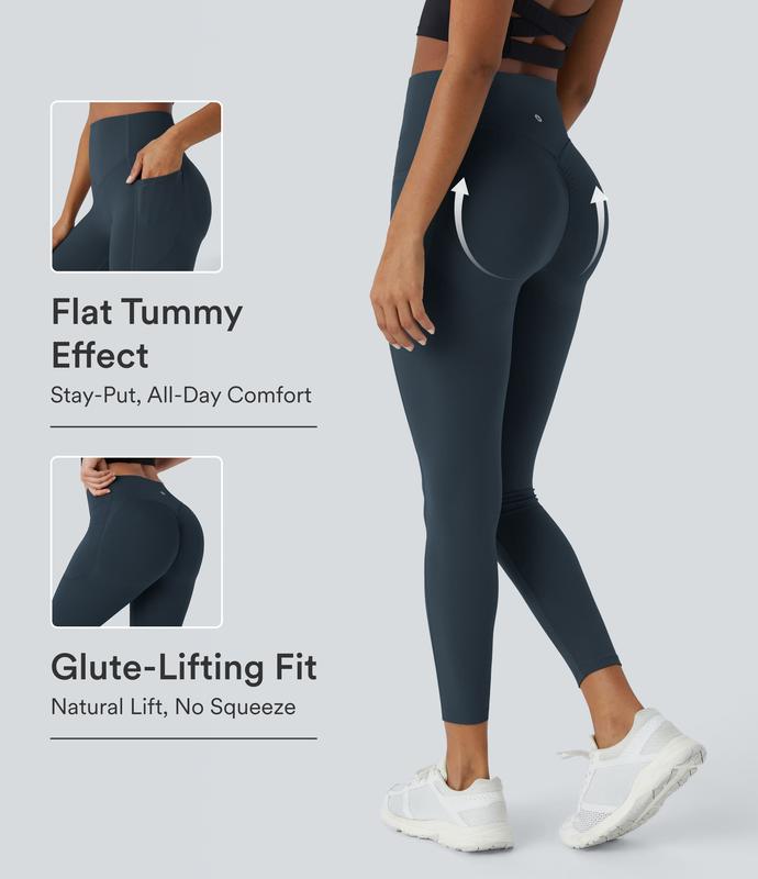 Peakform High Waisted Butt Lifting & Tummy Control Pocket Leggings