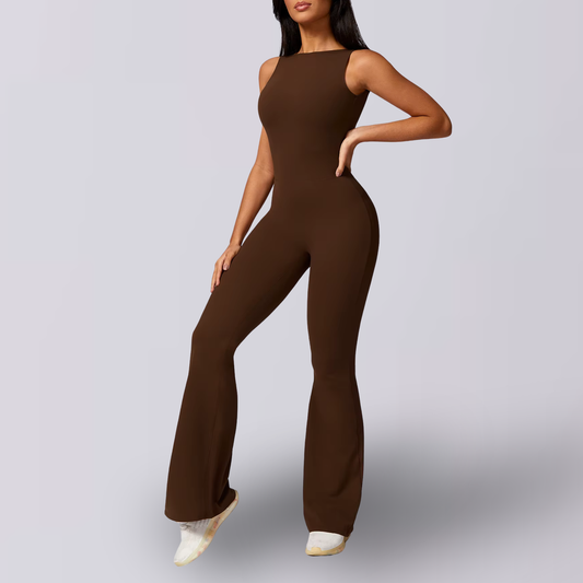 Peakform Sleeveless Jumpsuit Tummy Control & Butt Lifting Activewear