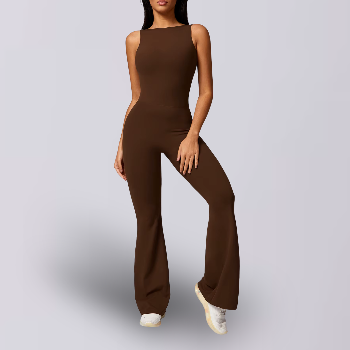 Peakform Sleeveless Jumpsuit Tummy Control & Butt Lifting Activewear